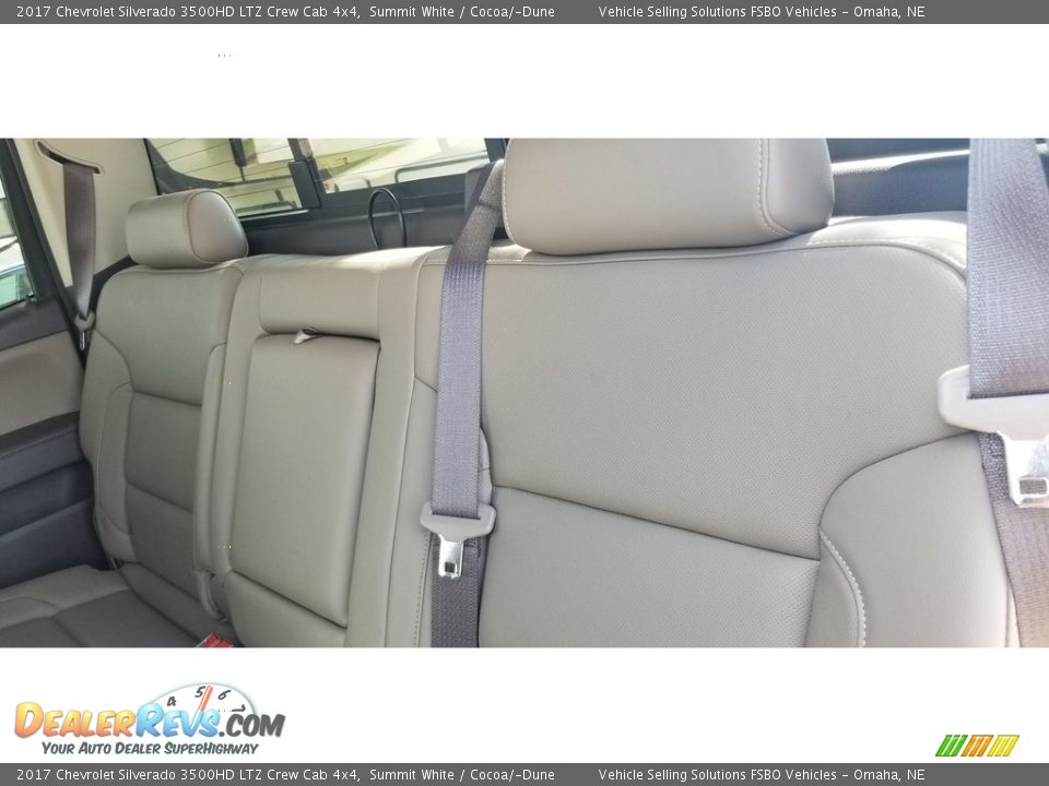 2017 Chevrolet Silverado 3500HD LTZ Crew Cab 4x4 Summit White / Cocoa/­Dune Photo #7