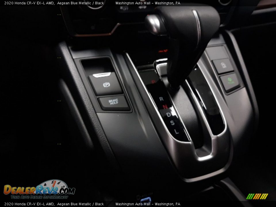 2020 Honda CR-V EX-L AWD Aegean Blue Metallic / Black Photo #16