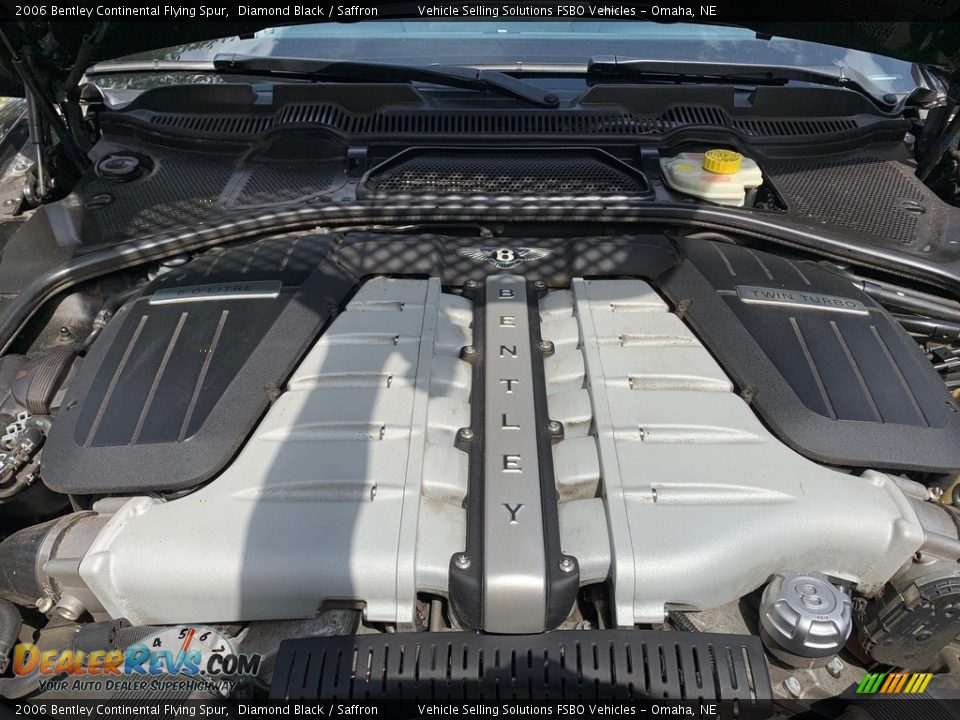 2006 Bentley Continental Flying Spur  6.0L Twin-Turbocharged DOHC 48V VVT W12 Engine Photo #3
