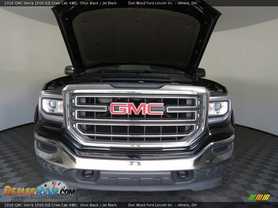 2016 GMC Sierra 1500 SLE Crew Cab 4WD Onyx Black / Jet Black Photo #5