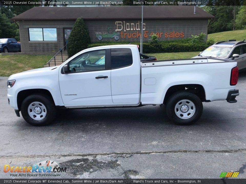 2015 Chevrolet Colorado WT Extended Cab Summit White / Jet Black/Dark Ash Photo #1