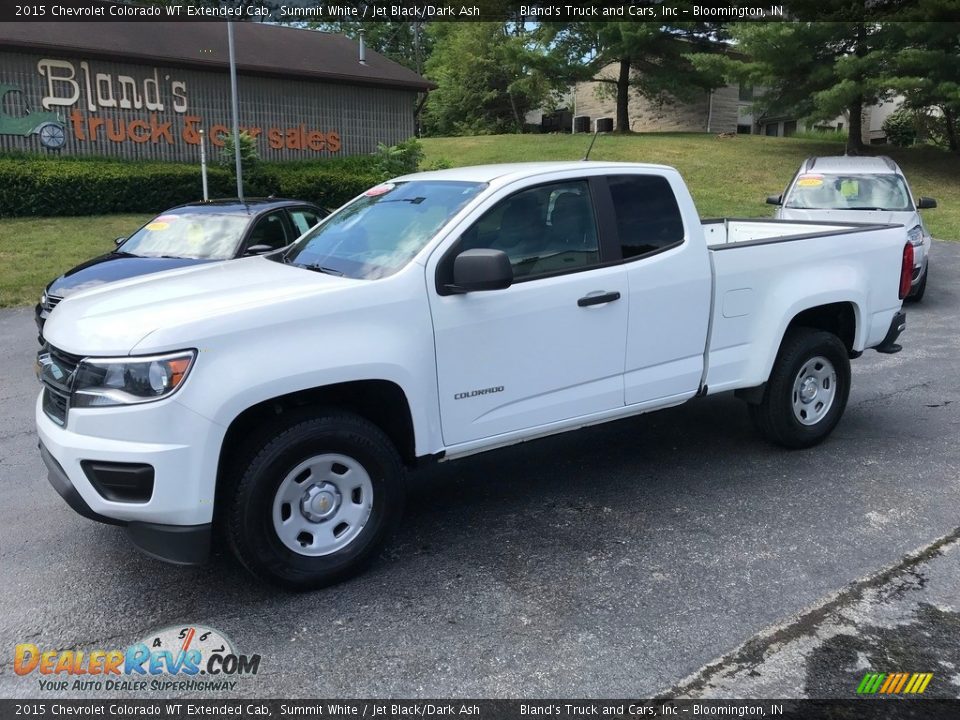 2015 Chevrolet Colorado WT Extended Cab Summit White / Jet Black/Dark Ash Photo #2