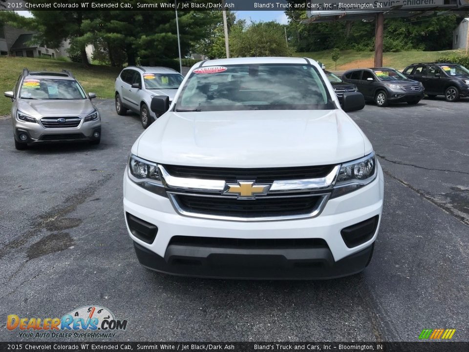 2015 Chevrolet Colorado WT Extended Cab Summit White / Jet Black/Dark Ash Photo #3