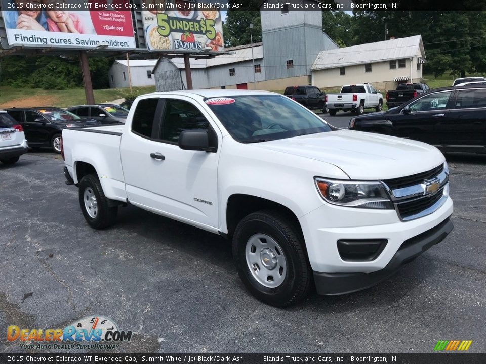 Front 3/4 View of 2015 Chevrolet Colorado WT Extended Cab Photo #4