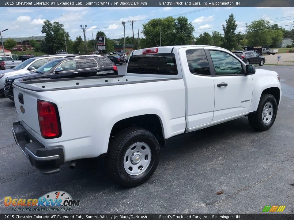 2015 Chevrolet Colorado WT Extended Cab Summit White / Jet Black/Dark Ash Photo #6