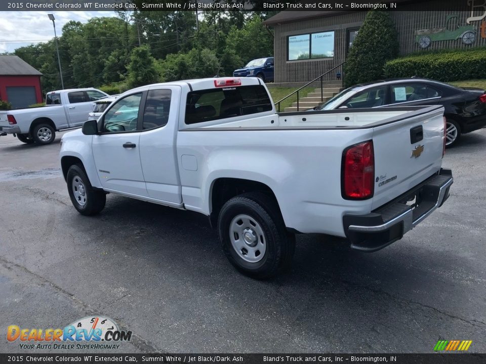 2015 Chevrolet Colorado WT Extended Cab Summit White / Jet Black/Dark Ash Photo #8