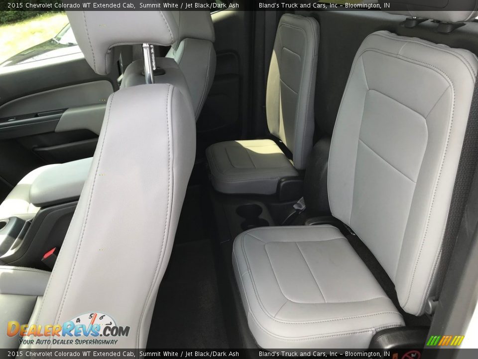 Rear Seat of 2015 Chevrolet Colorado WT Extended Cab Photo #11