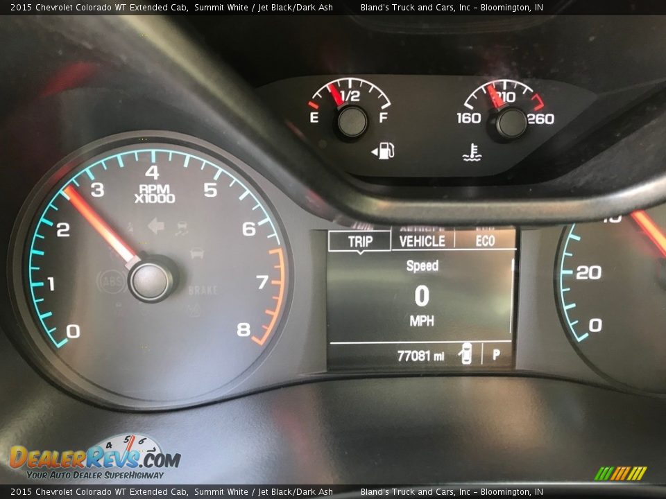 2015 Chevrolet Colorado WT Extended Cab Gauges Photo #13
