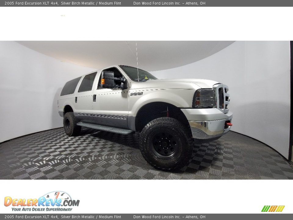 2005 Ford Excursion XLT 4x4 Silver Birch Metallic / Medium Flint Photo #1