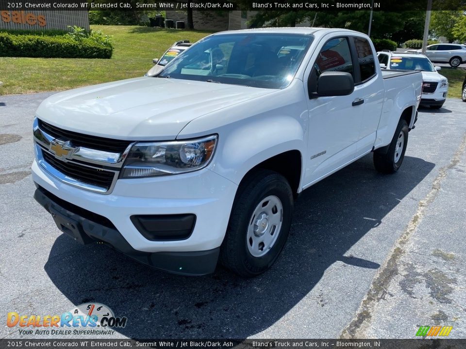 2015 Chevrolet Colorado WT Extended Cab Summit White / Jet Black/Dark Ash Photo #2