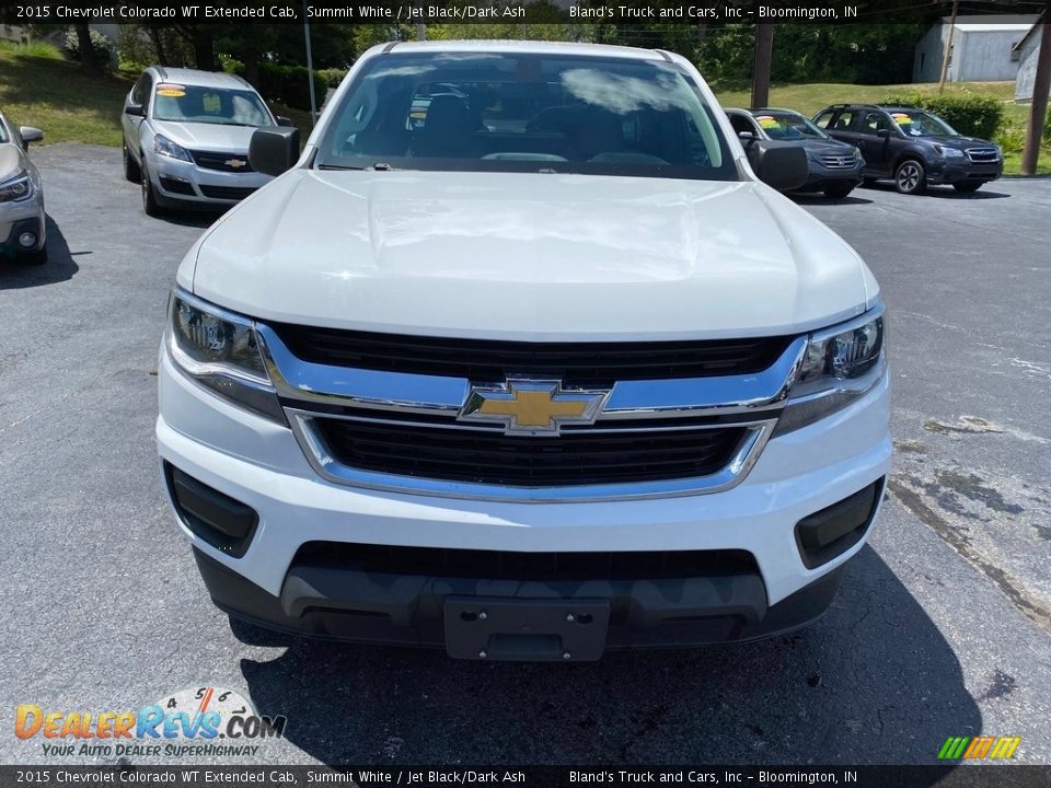 2015 Chevrolet Colorado WT Extended Cab Summit White / Jet Black/Dark Ash Photo #3