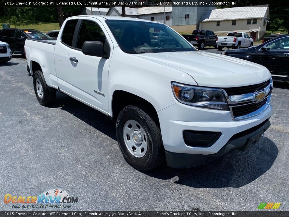 2015 Chevrolet Colorado WT Extended Cab Summit White / Jet Black/Dark Ash Photo #4