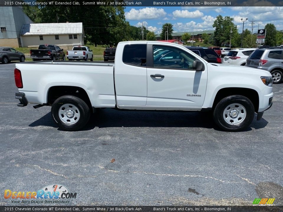 2015 Chevrolet Colorado WT Extended Cab Summit White / Jet Black/Dark Ash Photo #5