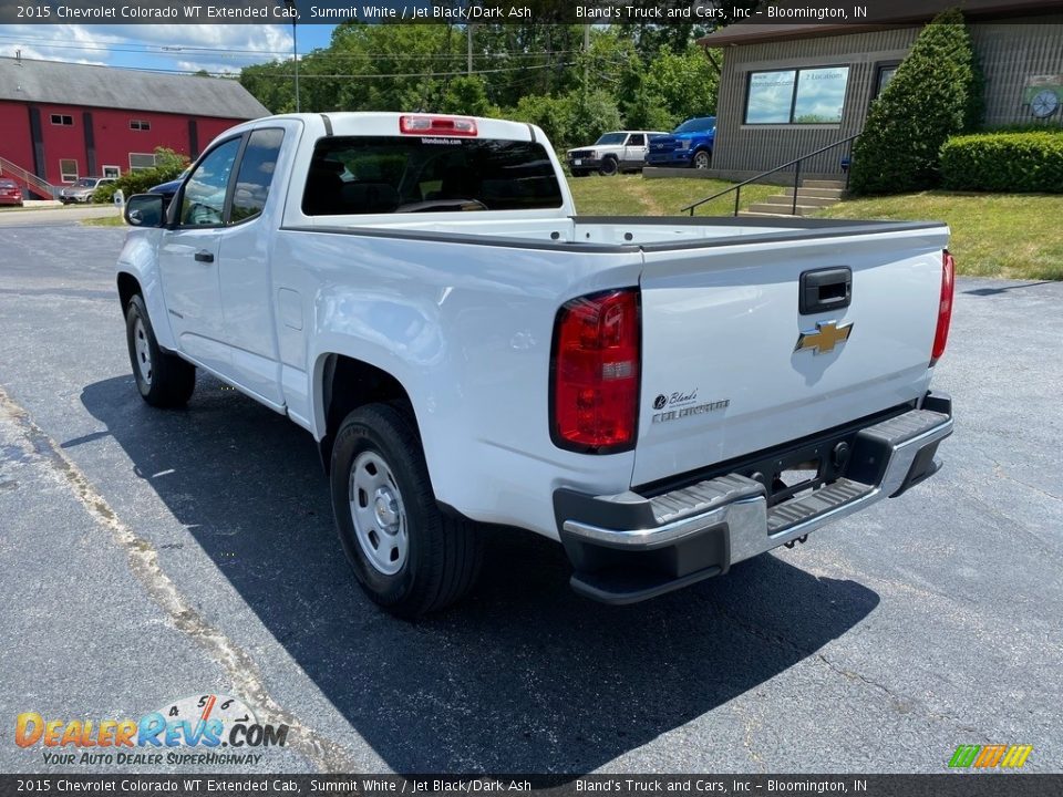 2015 Chevrolet Colorado WT Extended Cab Summit White / Jet Black/Dark Ash Photo #8