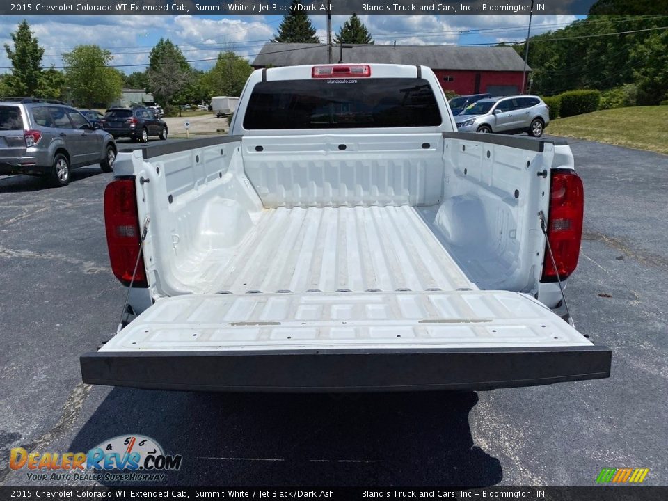 2015 Chevrolet Colorado WT Extended Cab Summit White / Jet Black/Dark Ash Photo #9