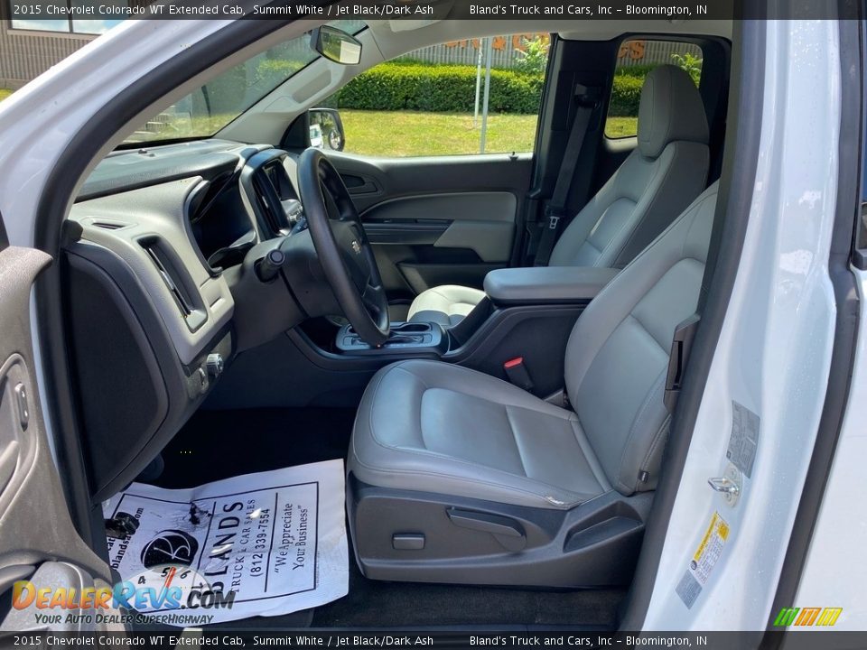 2015 Chevrolet Colorado WT Extended Cab Summit White / Jet Black/Dark Ash Photo #11