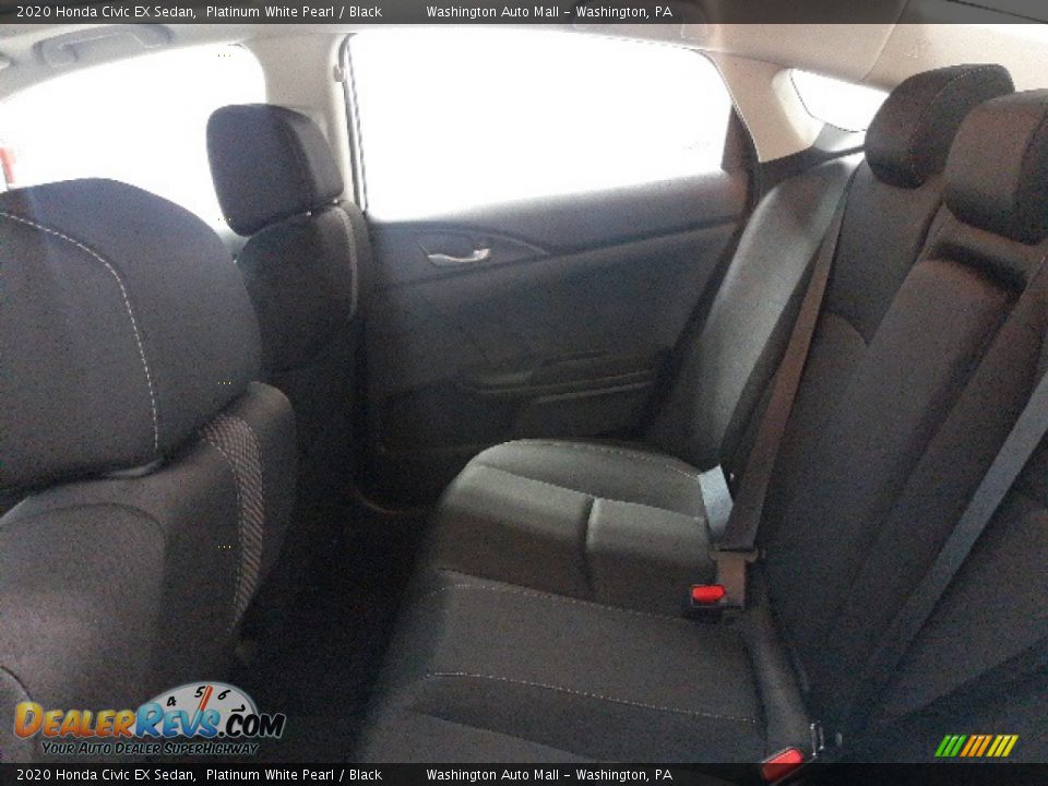2020 Honda Civic EX Sedan Platinum White Pearl / Black Photo #26