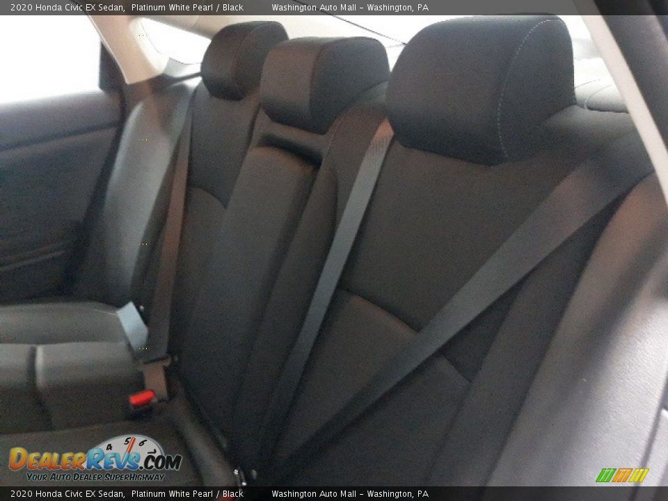 2020 Honda Civic EX Sedan Platinum White Pearl / Black Photo #27