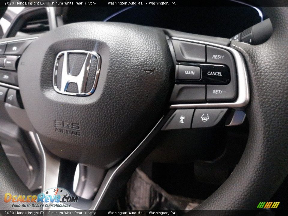 2020 Honda Insight EX Platinum White Pearl / Ivory Photo #6