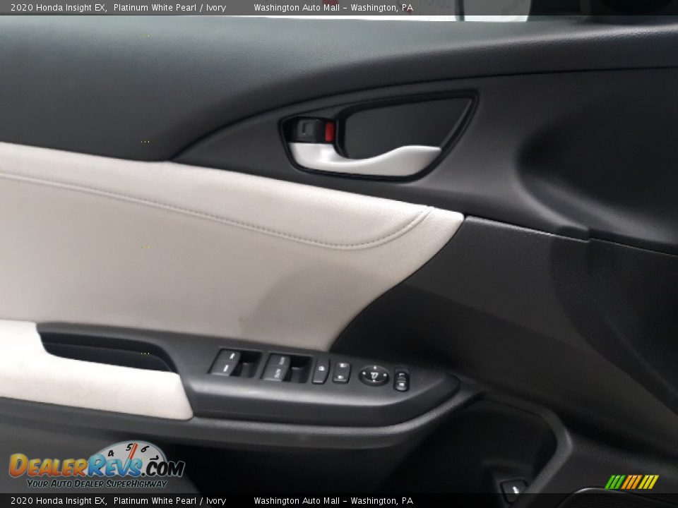 2020 Honda Insight EX Platinum White Pearl / Ivory Photo #8