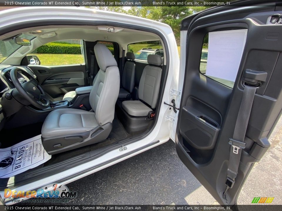 2015 Chevrolet Colorado WT Extended Cab Summit White / Jet Black/Dark Ash Photo #26