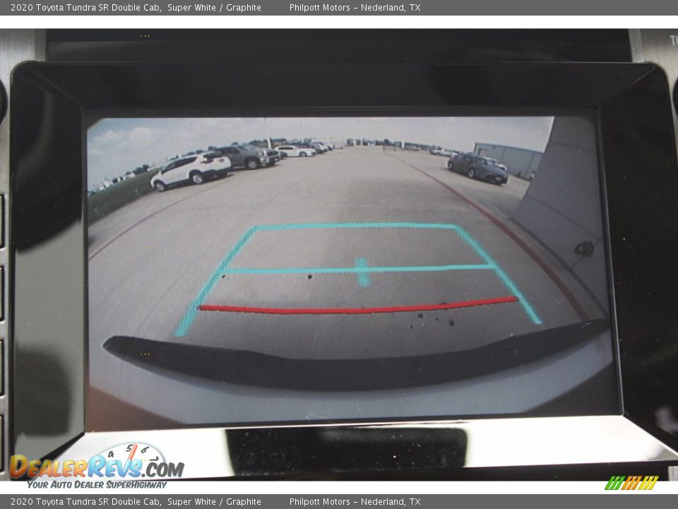 2020 Toyota Tundra SR Double Cab Super White / Graphite Photo #18