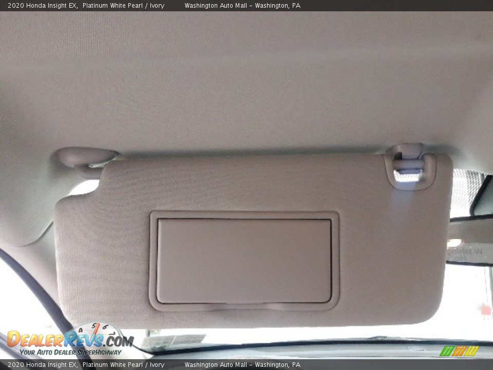 2020 Honda Insight EX Platinum White Pearl / Ivory Photo #19