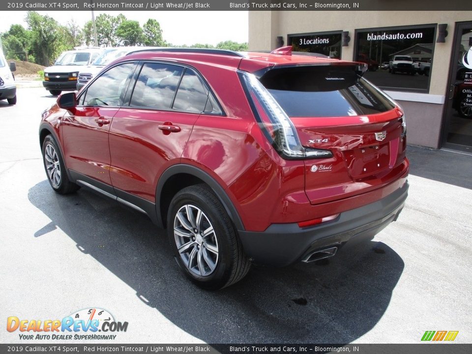2019 Cadillac XT4 Sport Red Horizon Tintcoat / Light Wheat/Jet Black Photo #3