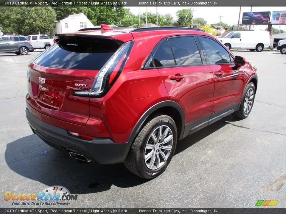2019 Cadillac XT4 Sport Red Horizon Tintcoat / Light Wheat/Jet Black Photo #4