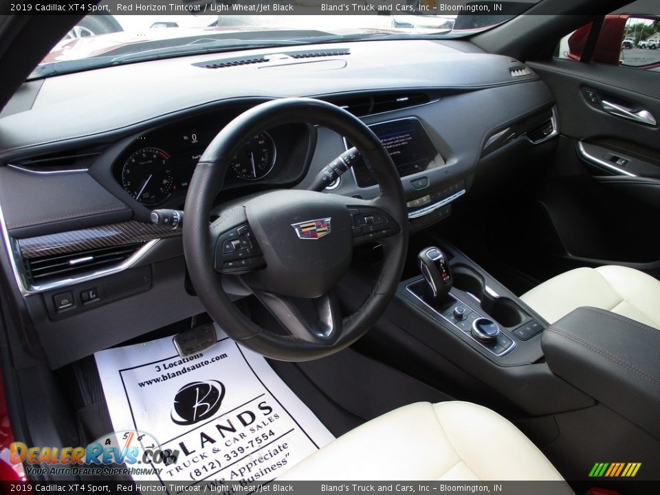2019 Cadillac XT4 Sport Red Horizon Tintcoat / Light Wheat/Jet Black Photo #6