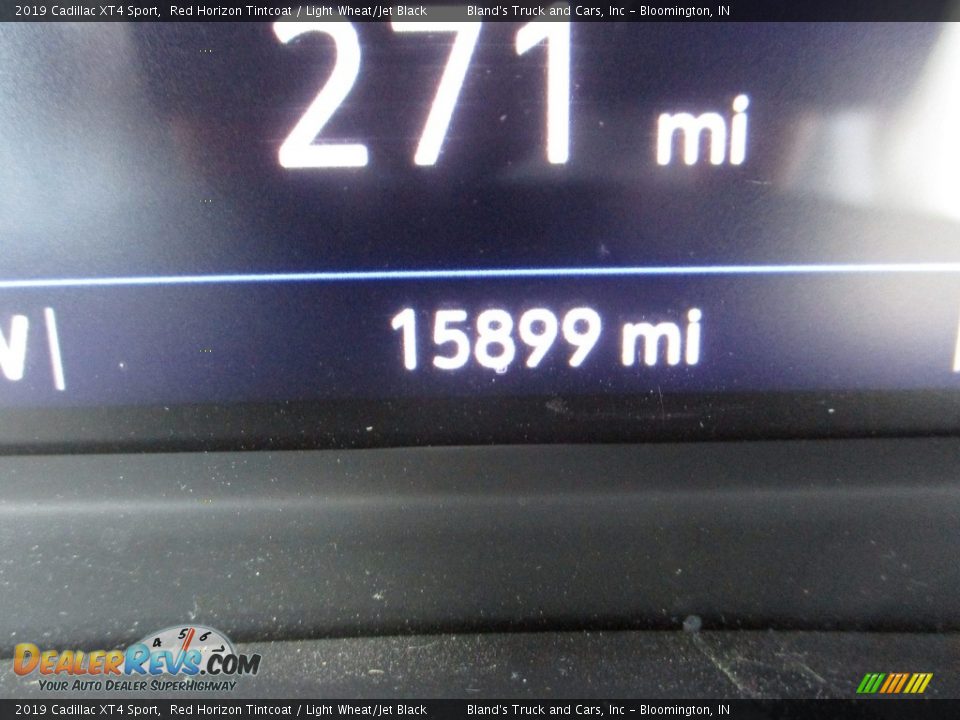 2019 Cadillac XT4 Sport Red Horizon Tintcoat / Light Wheat/Jet Black Photo #17