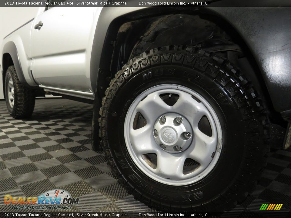 2013 Toyota Tacoma Regular Cab 4x4 Silver Streak Mica / Graphite Photo #3