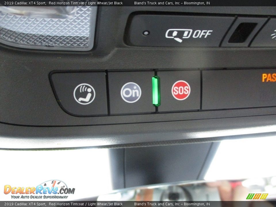 2019 Cadillac XT4 Sport Red Horizon Tintcoat / Light Wheat/Jet Black Photo #27