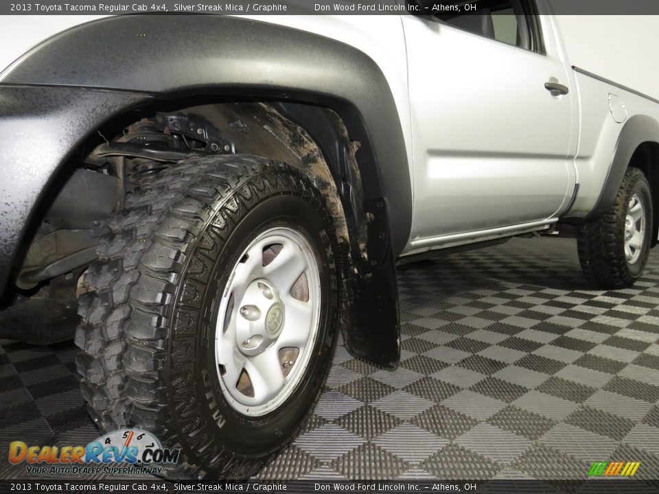 2013 Toyota Tacoma Regular Cab 4x4 Silver Streak Mica / Graphite Photo #8