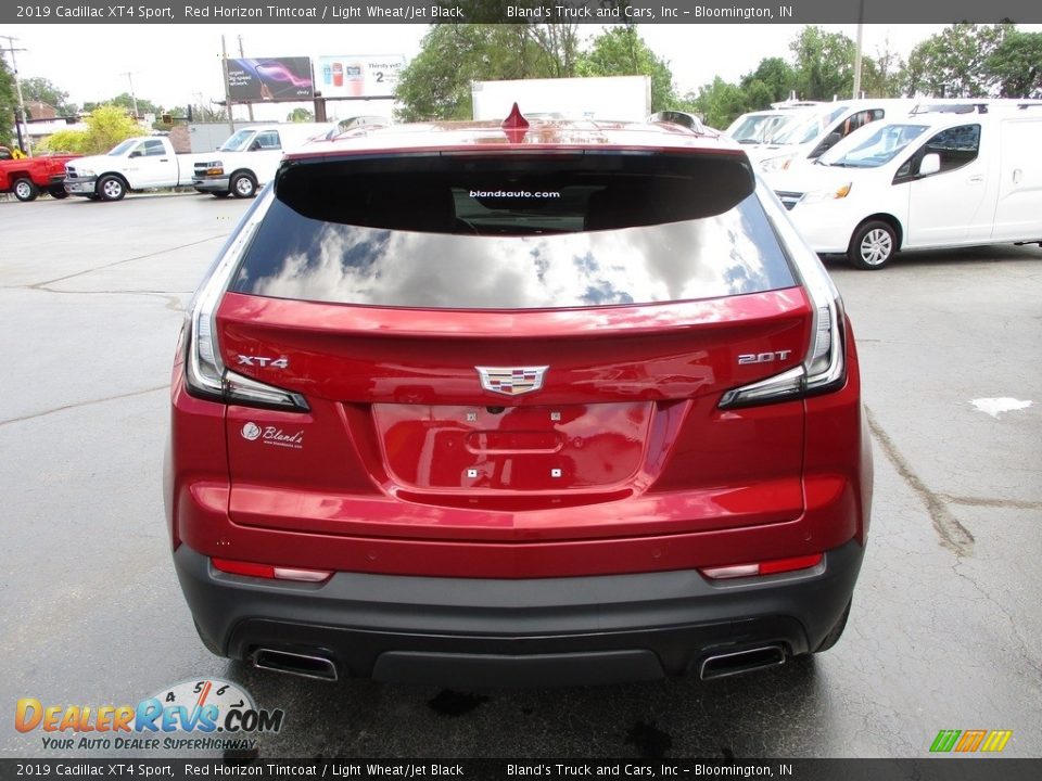 2019 Cadillac XT4 Sport Red Horizon Tintcoat / Light Wheat/Jet Black Photo #31