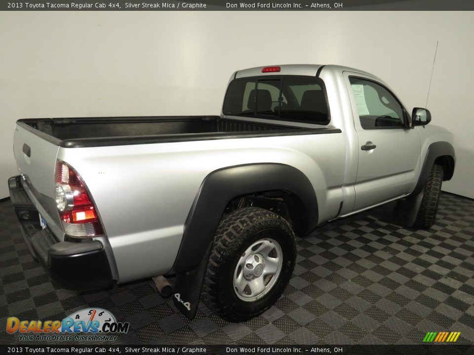 2013 Toyota Tacoma Regular Cab 4x4 Silver Streak Mica / Graphite Photo #12