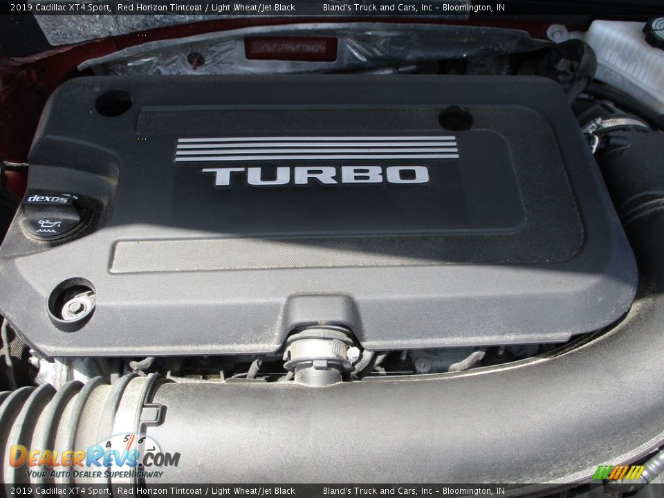 2019 Cadillac XT4 Sport Red Horizon Tintcoat / Light Wheat/Jet Black Photo #34