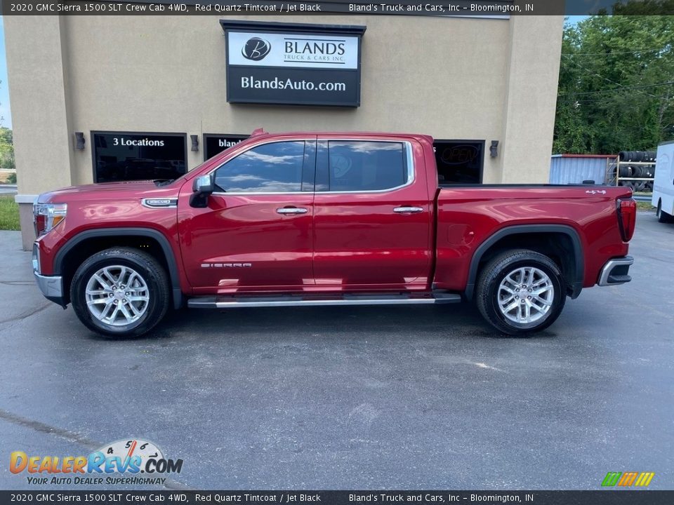 2020 GMC Sierra 1500 SLT Crew Cab 4WD Red Quartz Tintcoat / Jet Black Photo #1