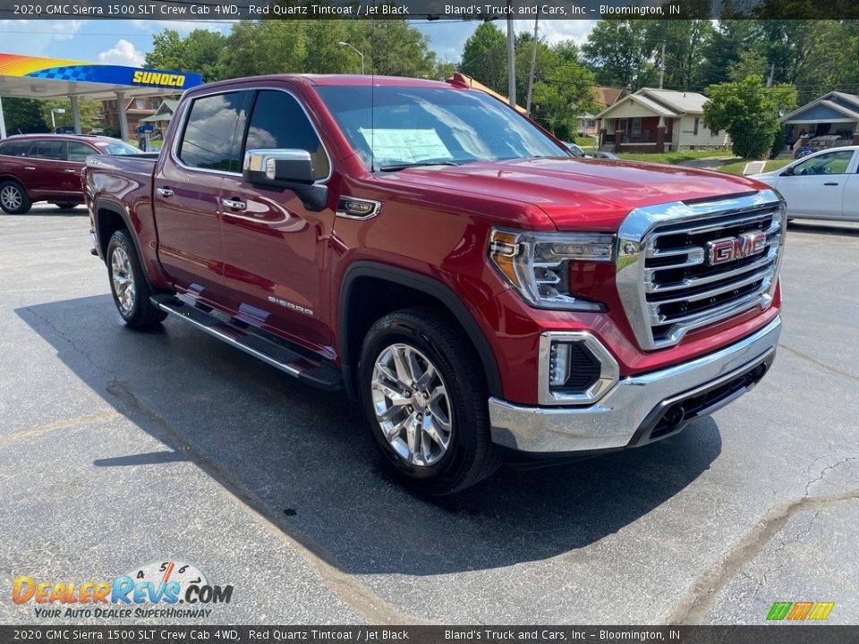 2020 GMC Sierra 1500 SLT Crew Cab 4WD Red Quartz Tintcoat / Jet Black Photo #5