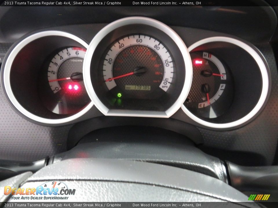 2013 Toyota Tacoma Regular Cab 4x4 Silver Streak Mica / Graphite Photo #20