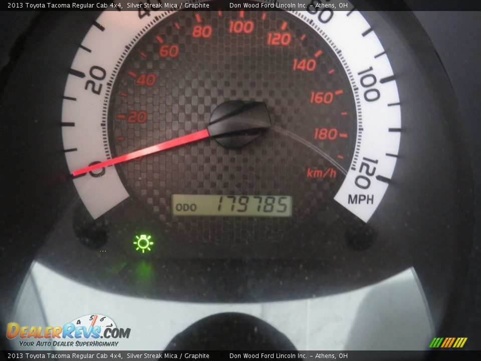 2013 Toyota Tacoma Regular Cab 4x4 Silver Streak Mica / Graphite Photo #21