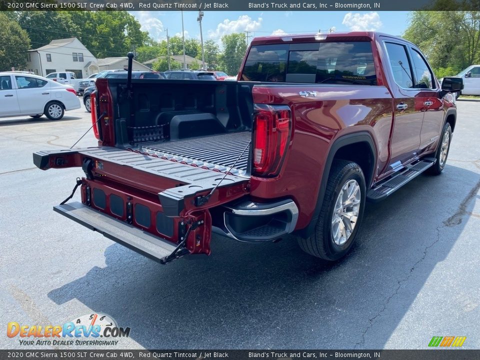 2020 GMC Sierra 1500 SLT Crew Cab 4WD Red Quartz Tintcoat / Jet Black Photo #7