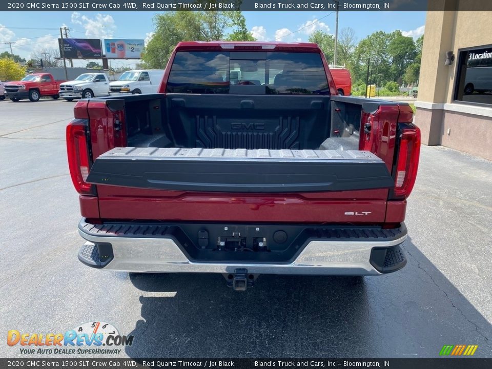 2020 GMC Sierra 1500 SLT Crew Cab 4WD Red Quartz Tintcoat / Jet Black Photo #8