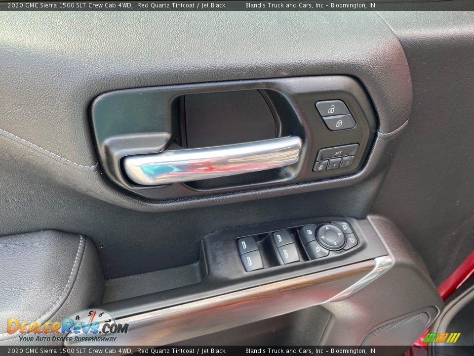 2020 GMC Sierra 1500 SLT Crew Cab 4WD Red Quartz Tintcoat / Jet Black Photo #11