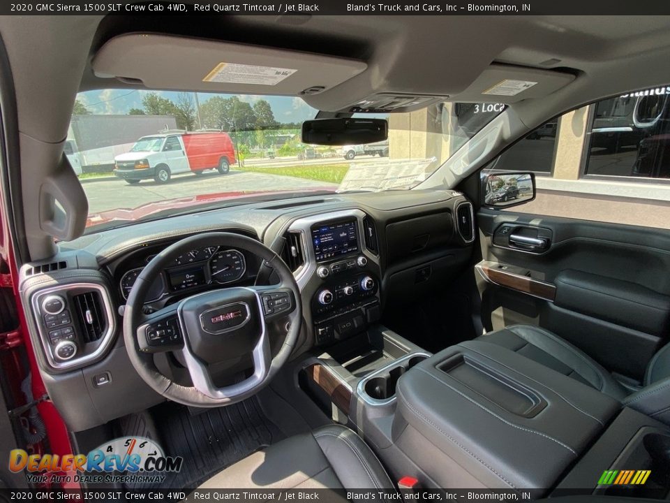 2020 GMC Sierra 1500 SLT Crew Cab 4WD Red Quartz Tintcoat / Jet Black Photo #12