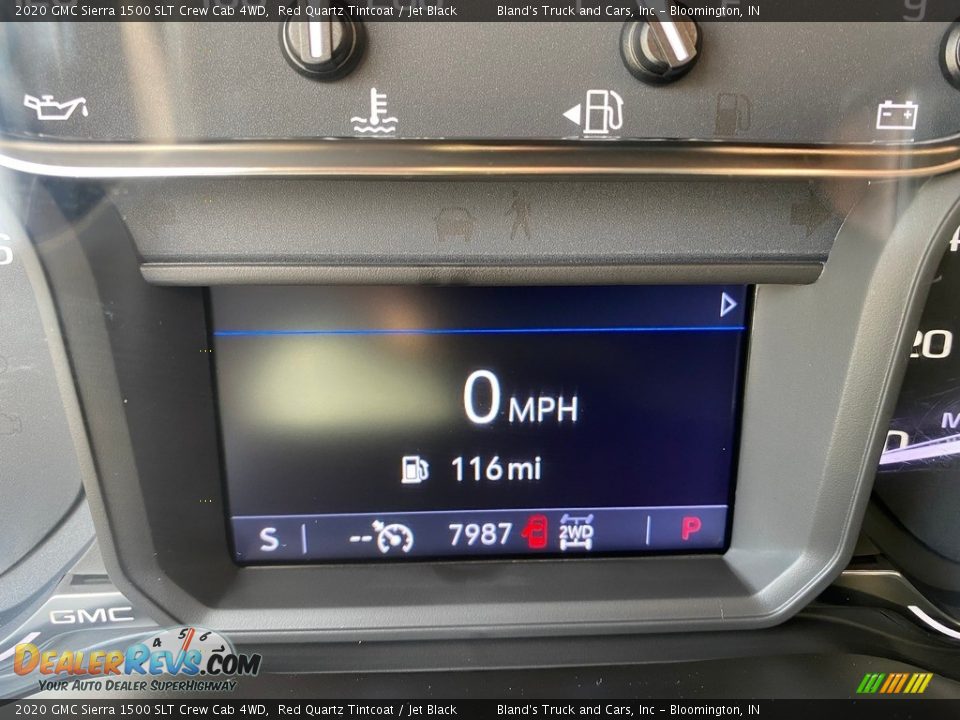 2020 GMC Sierra 1500 SLT Crew Cab 4WD Red Quartz Tintcoat / Jet Black Photo #15