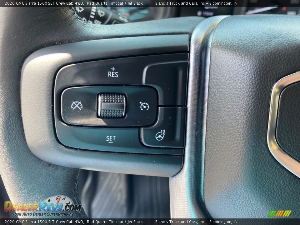 2020 GMC Sierra 1500 SLT Crew Cab 4WD Red Quartz Tintcoat / Jet Black Photo #16