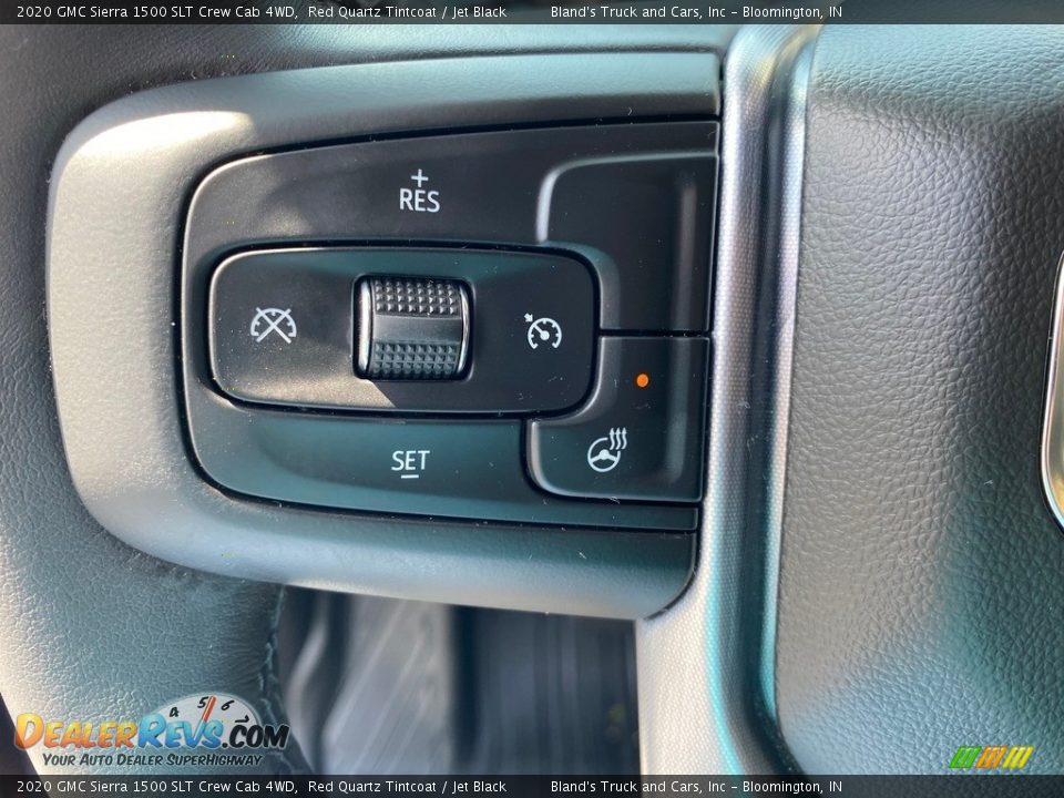 2020 GMC Sierra 1500 SLT Crew Cab 4WD Red Quartz Tintcoat / Jet Black Photo #17