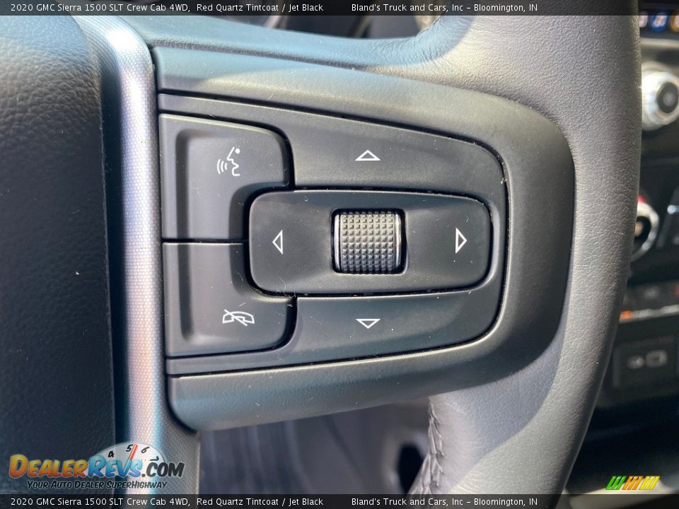 2020 GMC Sierra 1500 SLT Crew Cab 4WD Red Quartz Tintcoat / Jet Black Photo #18