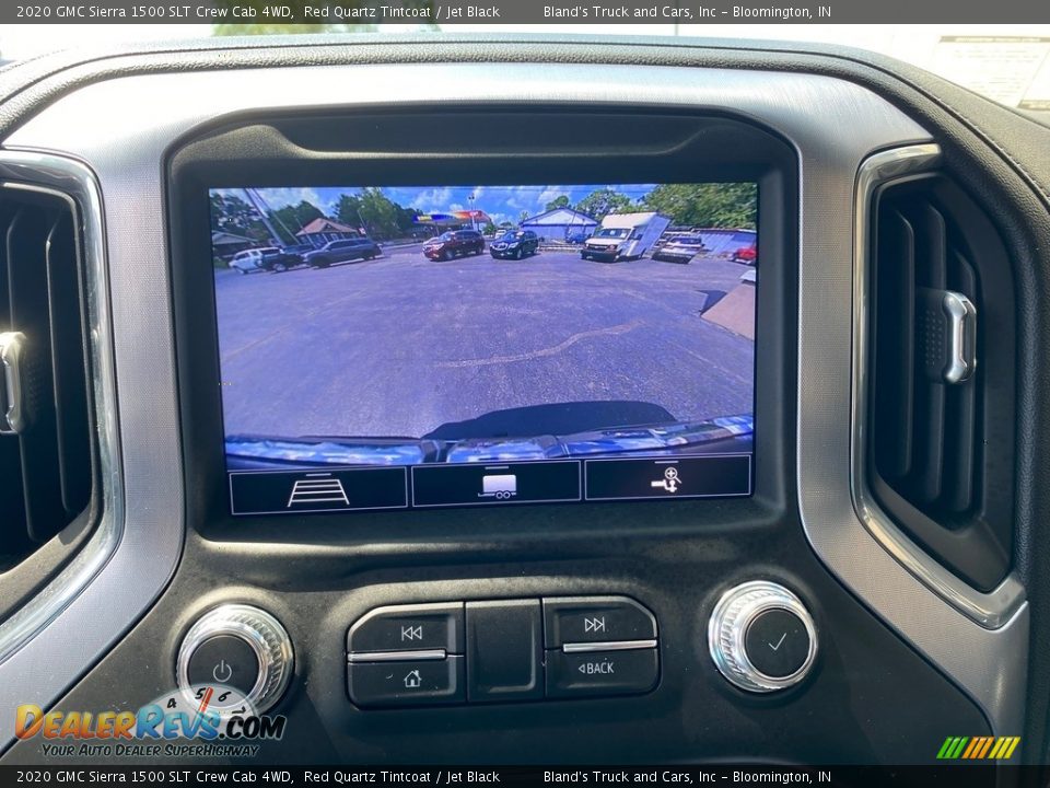 2020 GMC Sierra 1500 SLT Crew Cab 4WD Red Quartz Tintcoat / Jet Black Photo #24